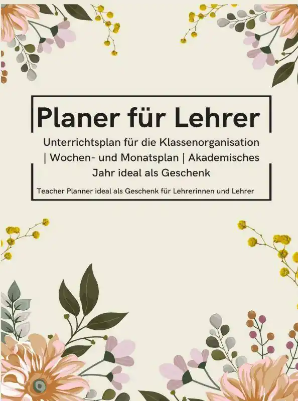 Betaalbaar Planer für Lehrer: Unterrichtsplan für die Klassenorganisation | Wochen- und Monatsplan | Akademisches Jahr ideal als Geschenk / 1 Edition