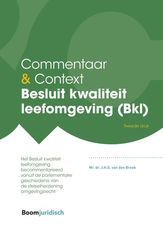 Flitsaanbieding Besluit kwaliteit leefomgeving (Bkl) / Druk 2
