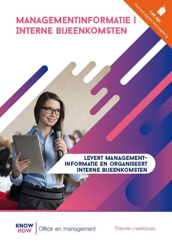 Managementinformatie | Interne bijeenkomsten | combipakket / Druk 1 Merkproduct