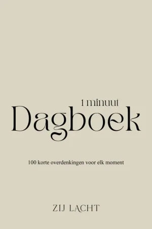 1 minuut dagboek / Druk 4 Bestel Nu