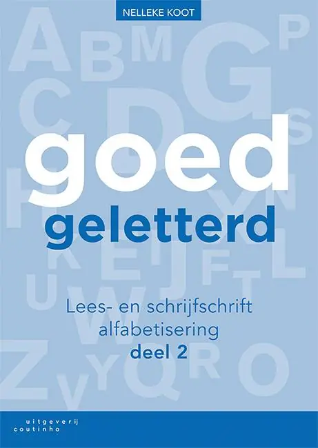Merkproduct Goedgeletterd - lees- en schrijfschrift alfabetisering deel 2 / Druk 1