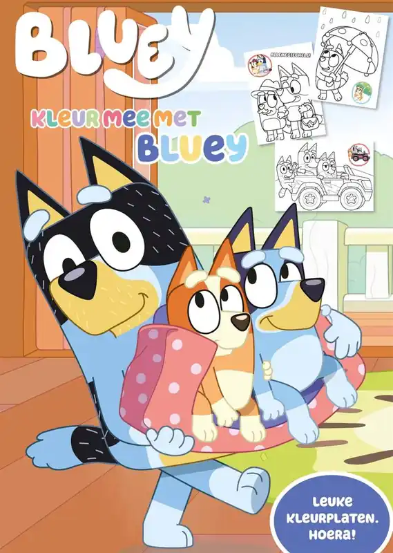 Uitverkoop Kleur mee met Bluey / Druk 1