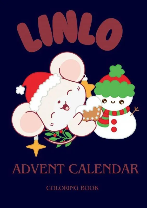 Nieuw Advent Calendar Coloring Book / Druk 1