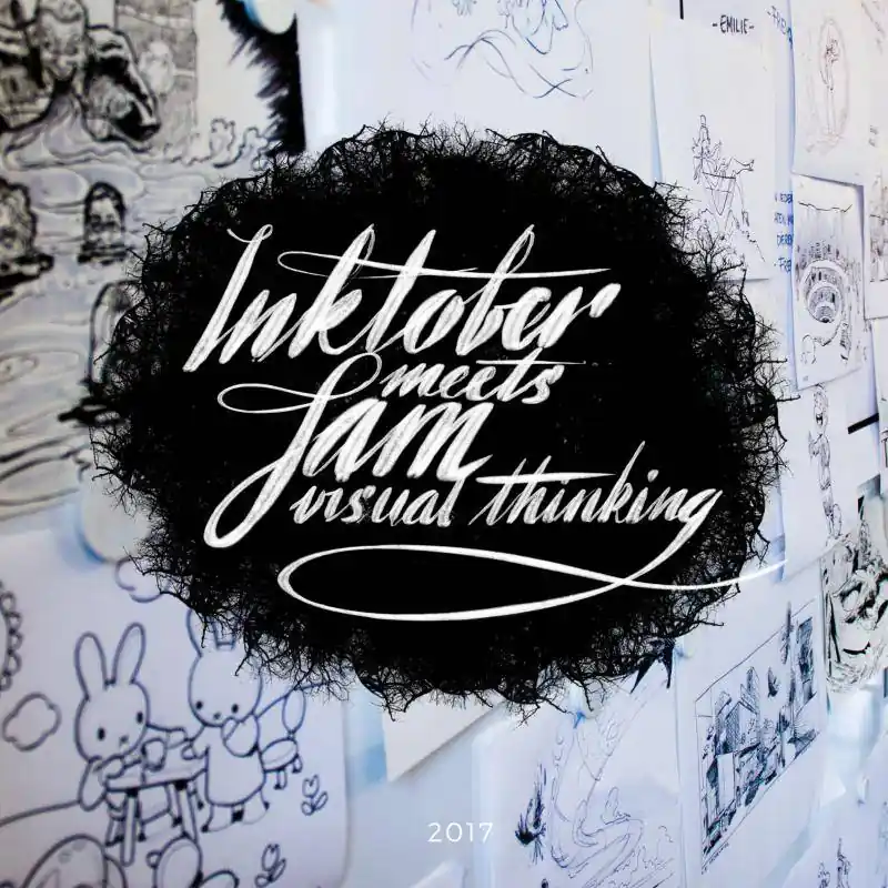 Inktober meets JAM / Druk 1 Alleen Vandaag