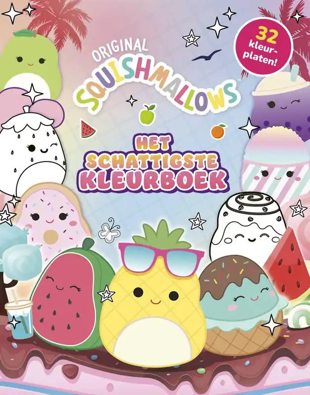 Must-Have Het officiële Squishmallows kleurboek / Druk 1