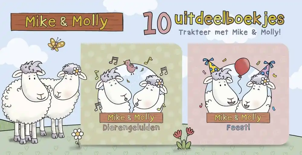 Mike & Molly - uitdeelboekjes / Druk 1 Bestel Nu