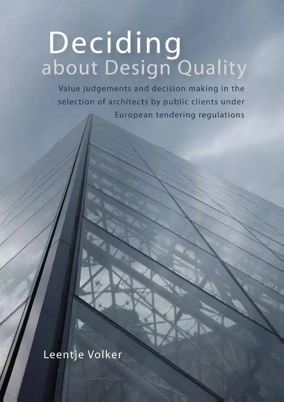 Nieuw Deciding about Design Quality / 1st Edition