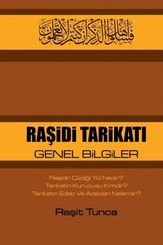 RAŞiDi TARiKATI GENEL BiLGiLER / 1 Edition Weekendaanbieding