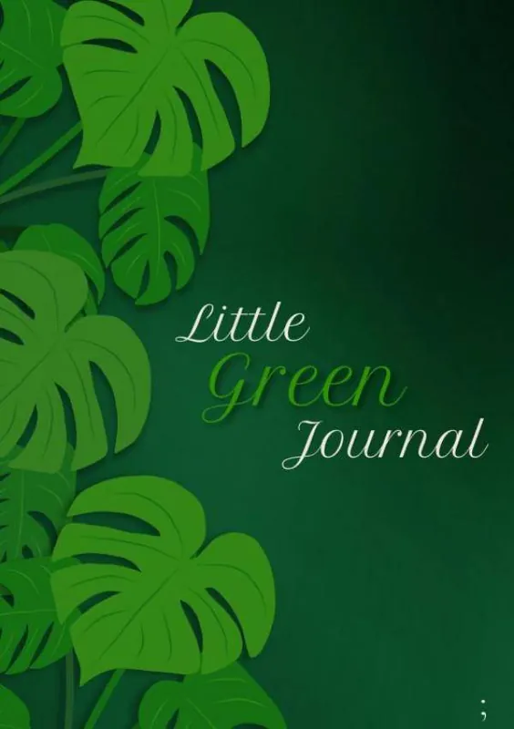 Little Green Journal - L / 1st Edition Beperkt Aanbod