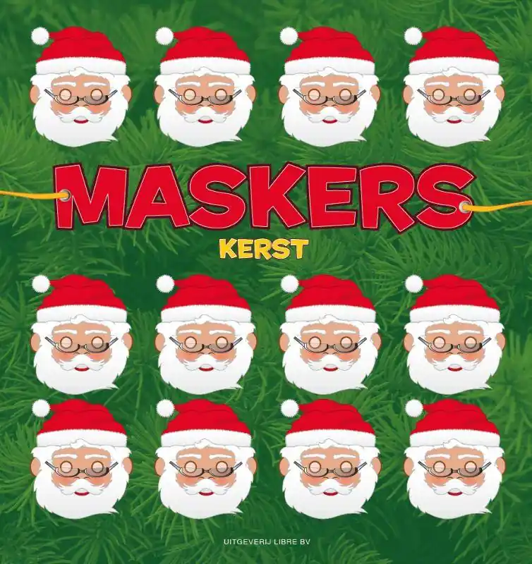 Express Levering Maskers Kerst / Druk 1