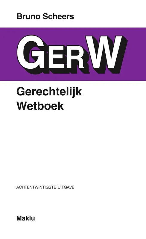 Populair Gerechtelijk wetboek / Druk 28