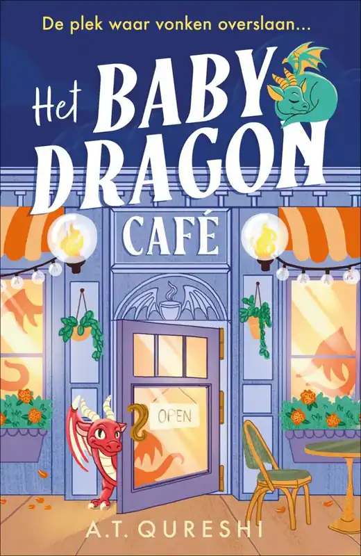 Hete Deal Het Baby Dragon Café / Druk 1
