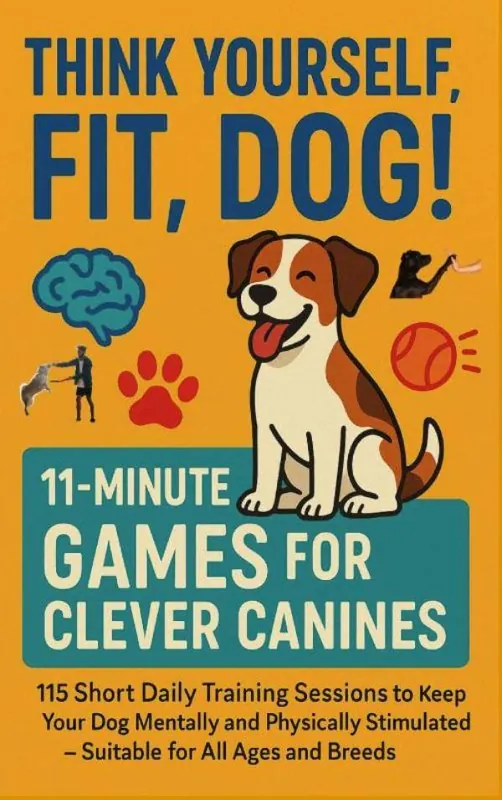 THINK YOURSELF FIT, DOG! – 11-MINUTE GAMES FOR CLEVER CANINES 115 Short Daily Training Sessions to Keep Your / 1st Edition Premium