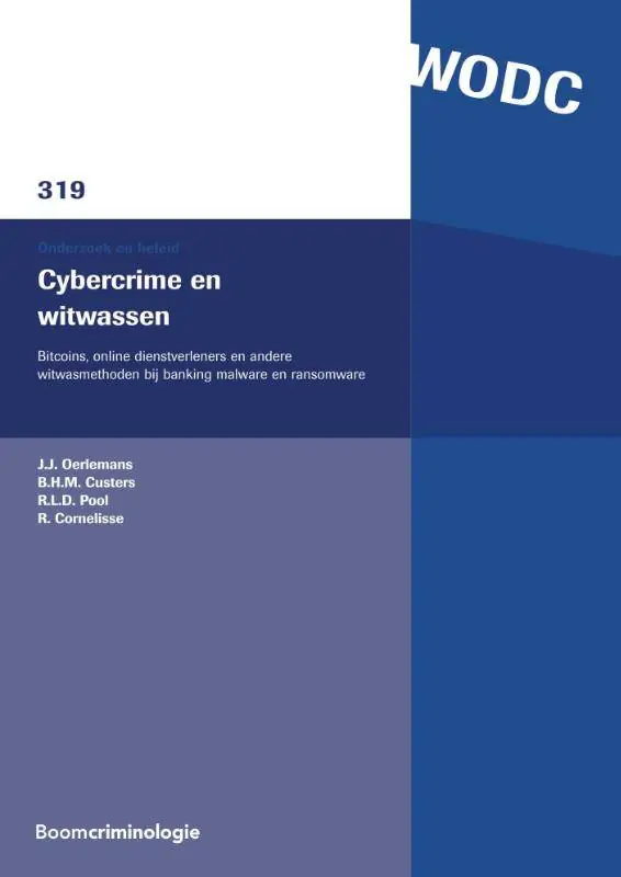 Cybercrime en witwassen / Druk 1 Laatste Versie