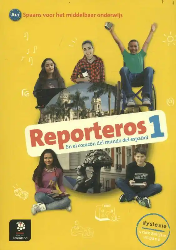 Gratis Verzending Reporteros 1 - Tekstboek - Talenland versie A1.1 Tekstboek / 1 Edition