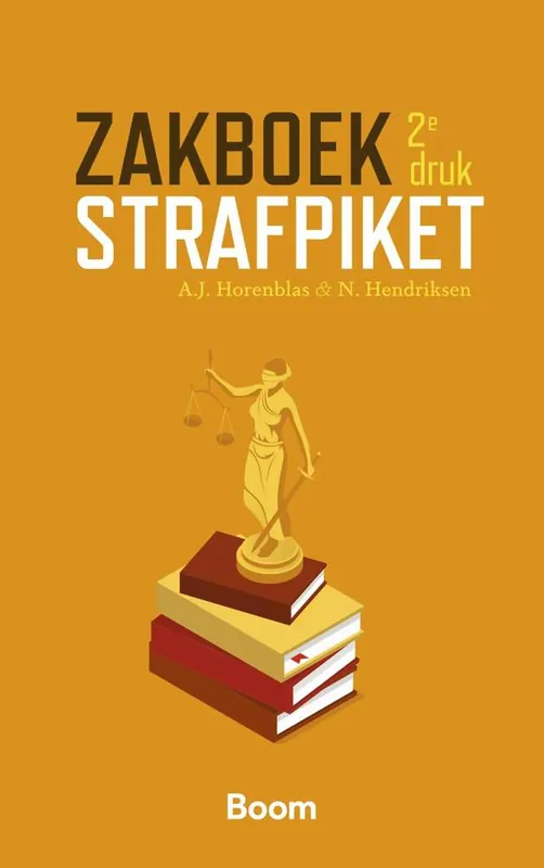 Express Levering Zakboek strafpiket / Druk 2