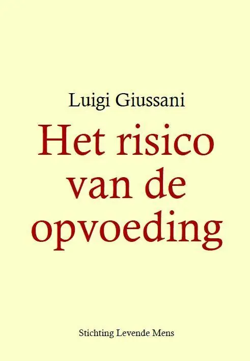 Het risico van de opvoeding / Druk 1 Weekendaanbieding