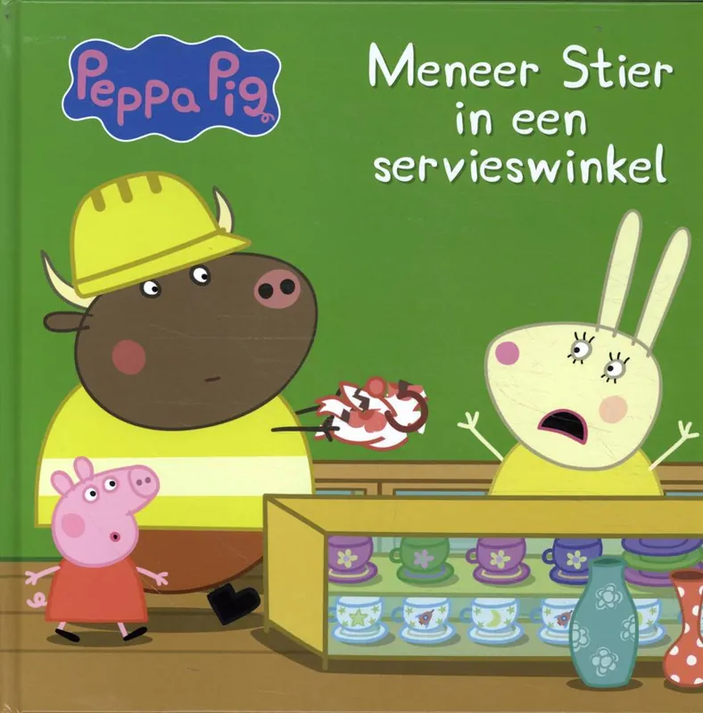 Meneer Stier in een servieswinkel / Druk 1 Bestel Nu