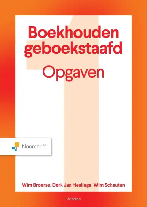 Hete Deal Boekhouden Geboekstaafd 1 - Opgaven / Druk 15 (e-book)