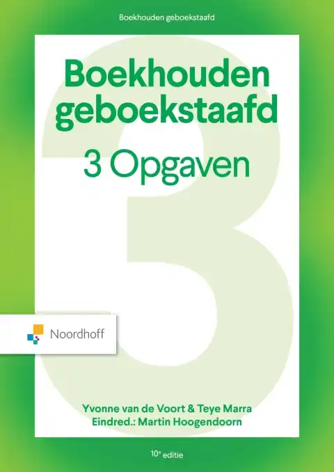 Beste Prijs Boekhouden Geboekstaafd 3 - opgaven / Druk 10 (e-book)