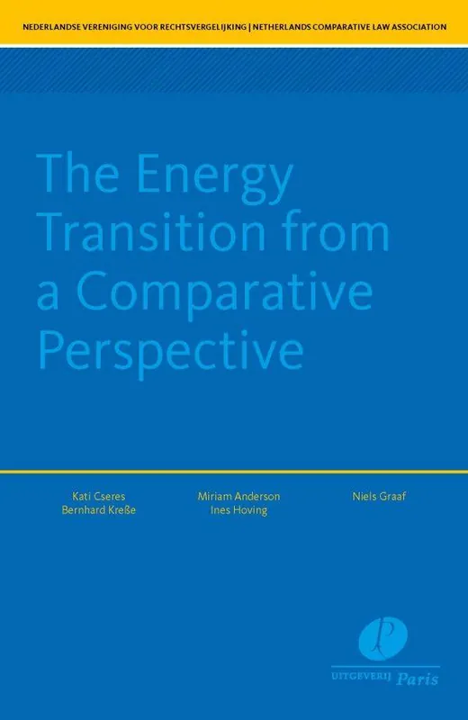 Koop Vandaag The Energy Transition from a Comparative Perspective / 1st Edition