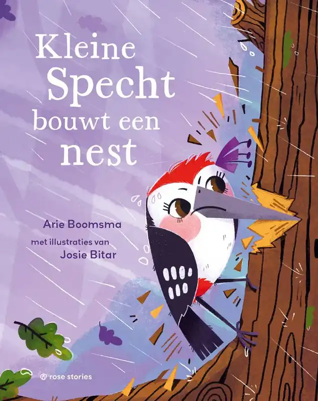Laatste Versie Kleine Specht bouwt een nest / Druk 1