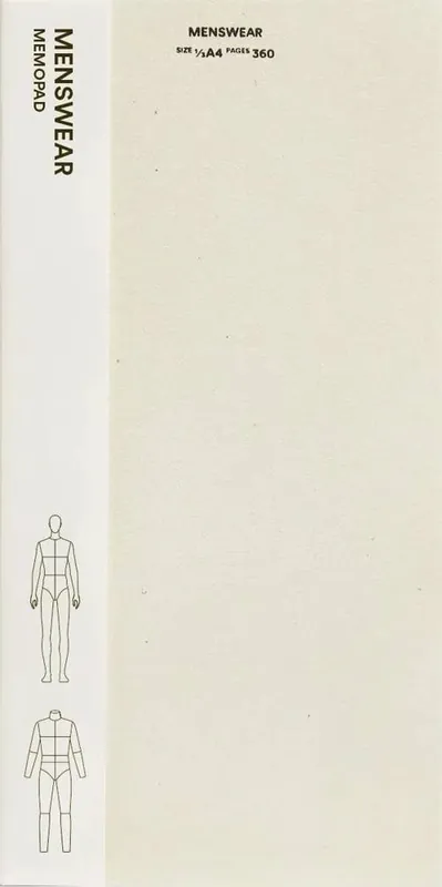 Betrouwbaar Fashionary Menswear Memopad