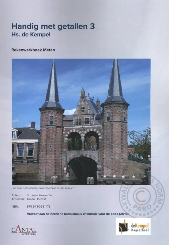 Handig met getallen 3 Hs. de Kempel Meten Rekenwerkboek / Druk 1 Direct Beschikbaar
