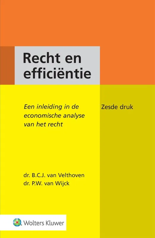 Koop Vandaag Recht en efficiëntie / Druk 6
