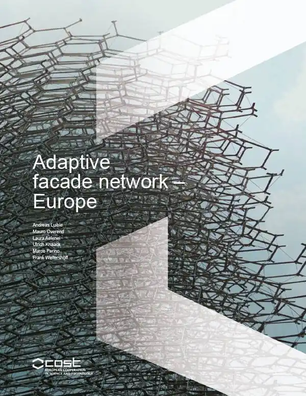 Adaptive facade network – Europe / 1st Edition Finale Uitverkoop