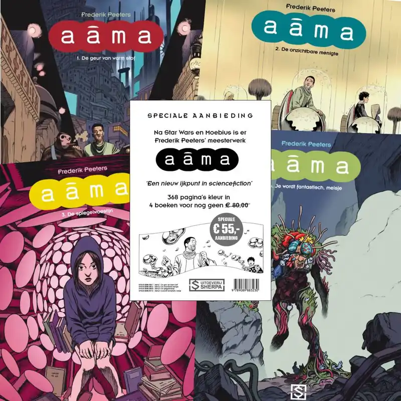 Aanbieding SET AANBIEDING - Aama 1 t/m 4 / Druk 1