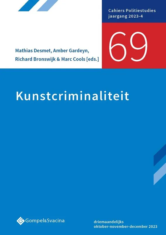 Kunstcriminaliteit / Druk 1 Direct Beschikbaar