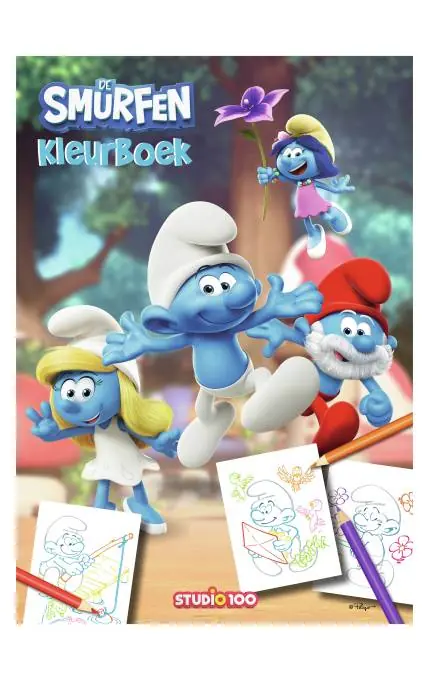 De Smurfen : kleurboek / Druk 1 Beperkt Aanbod