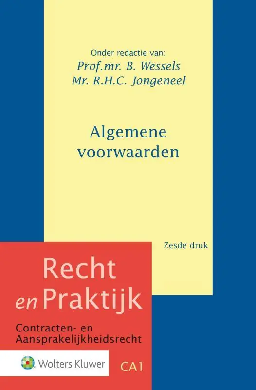 Algemene voorwaarden / Druk 6 Voordeelprijs