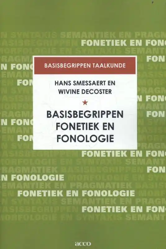 Meest Verkocht Basisbegrippen fonetiek en fonologie / Druk 2