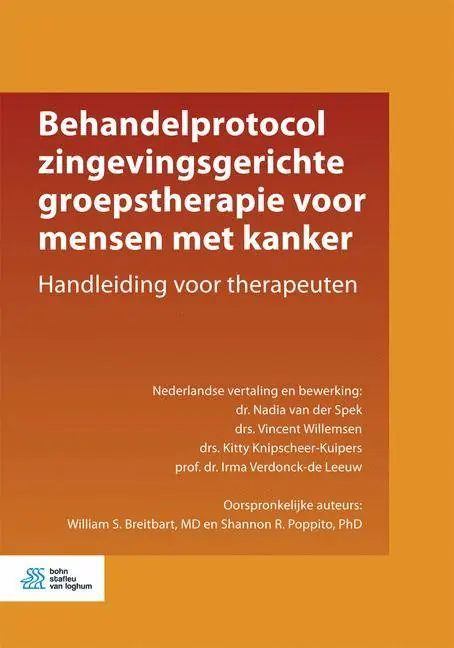 Seizoensaanbieding Behandelprotocol zingevingsgerichte groepstherapie voor mensen met kanker / Druk 1