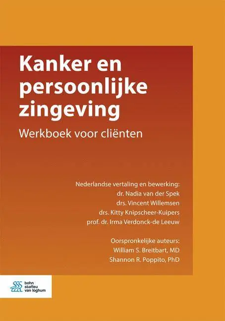 Beste Prijs Kanker en persoonlijke zingeving / Druk 1