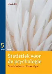 Statistiek voor de psychologie factor- en itemanalyse / Druk 1 Bestel Nu
