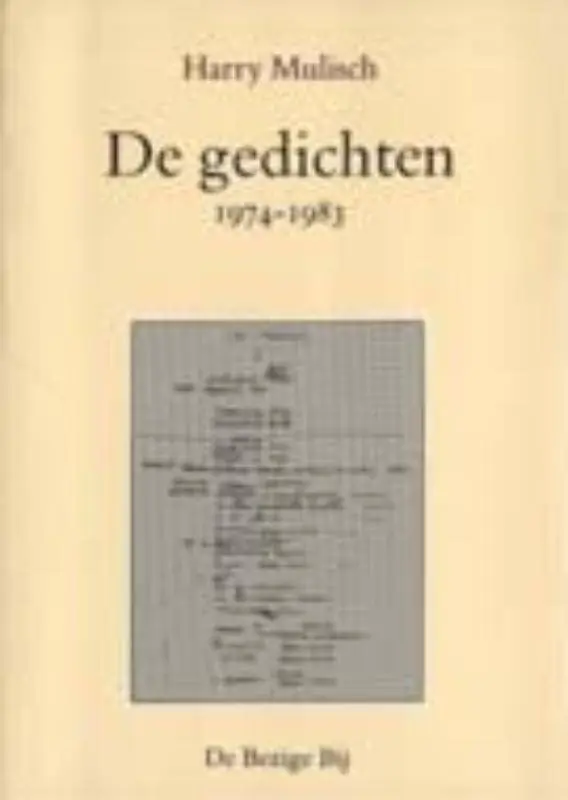 De gedichten, 1974-1983 / Druk 1 Hoge Kwaliteit