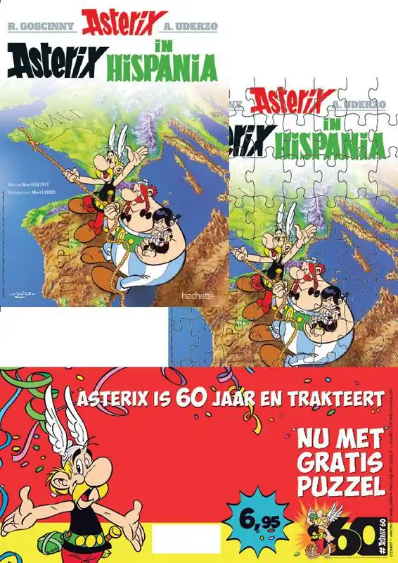 14. asterix in hispania + puzzel Superprijs