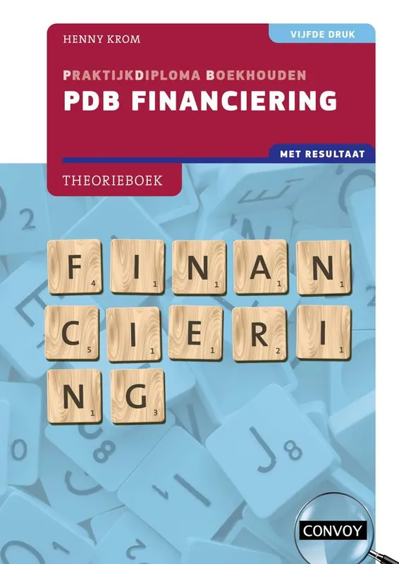 Merkproduct PDB Financiering met resultaat / Druk 5