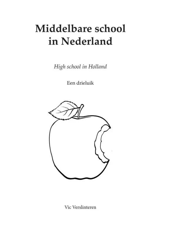 Middelbare school in Nederland / Druk 1 Gratis Verzending