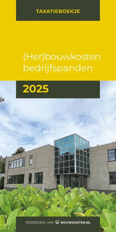 (Her)bouwkosten bedrijfspanden 2025 / Druk 1 Beperkte Voorraad
