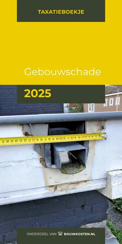 Actieprijs Gebouwschadeboekje 2025 / Druk 1