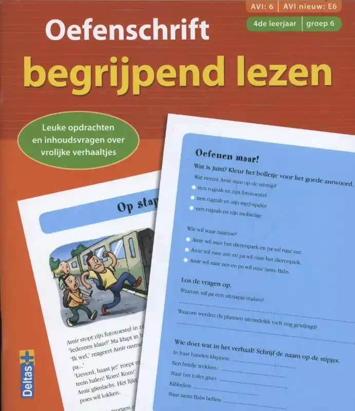 Tijdelijk Beschikbaar Oefenschrift begrijpend lezen Groep 6 4de leerjaar / Druk 1