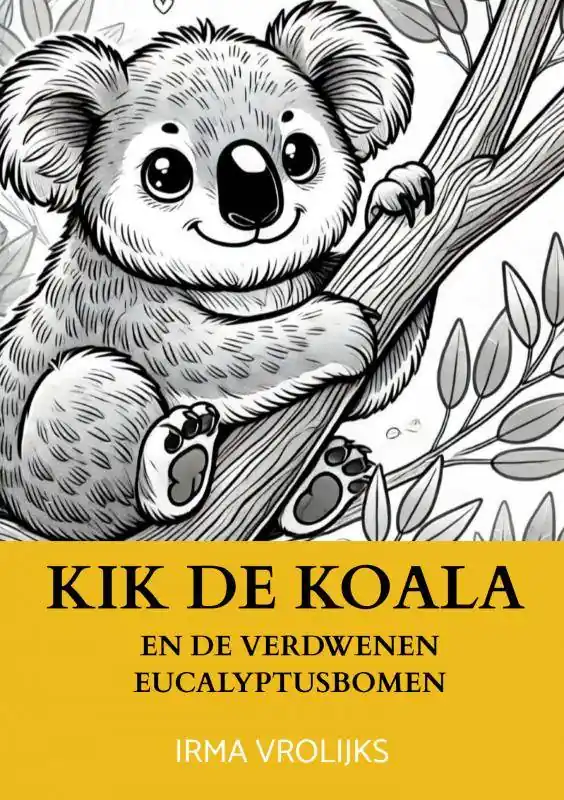 Kik de koala / Druk 1 Direct Verzonden