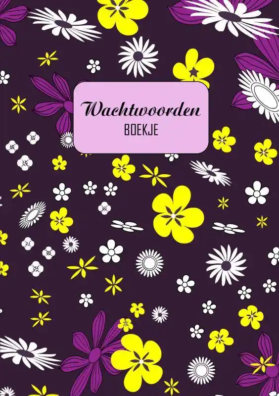 Premium Wachtwoordenboekje / Druk 1
