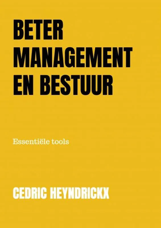 Beter management en bestuur / Druk 1 Op = Op