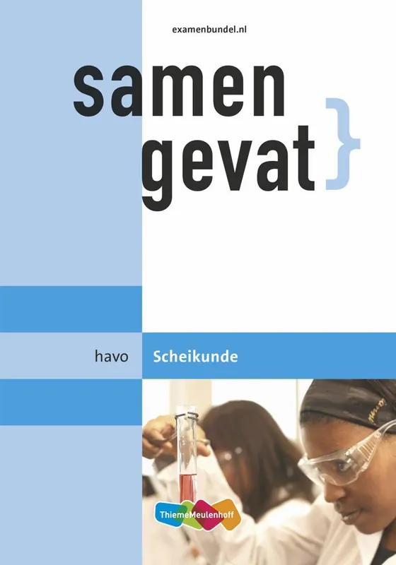 Nieuw Samengevat Scheikunde HAVO