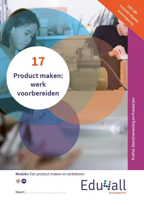 Modulepakket Een product maken en verbeteren folio / Druk 1 Korting